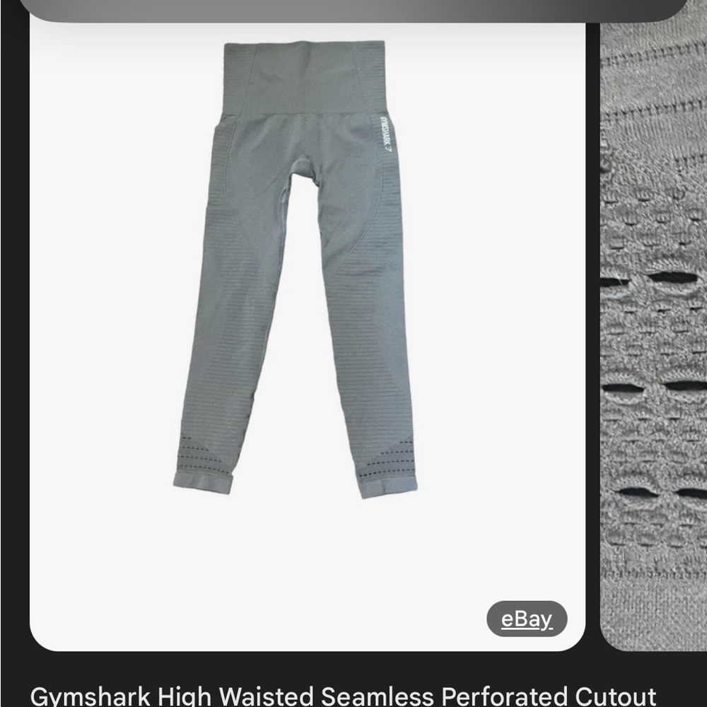 Gymshark Gray Kids Leggings